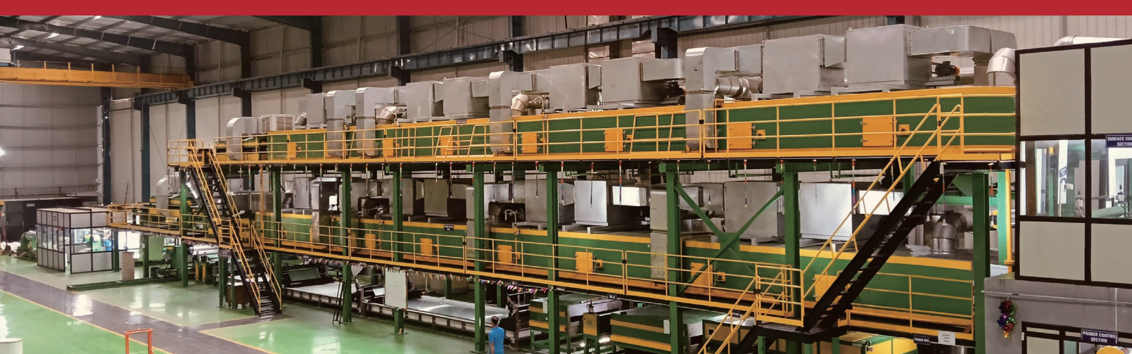 Aluminum Double Color Coating Double Baking Production Line