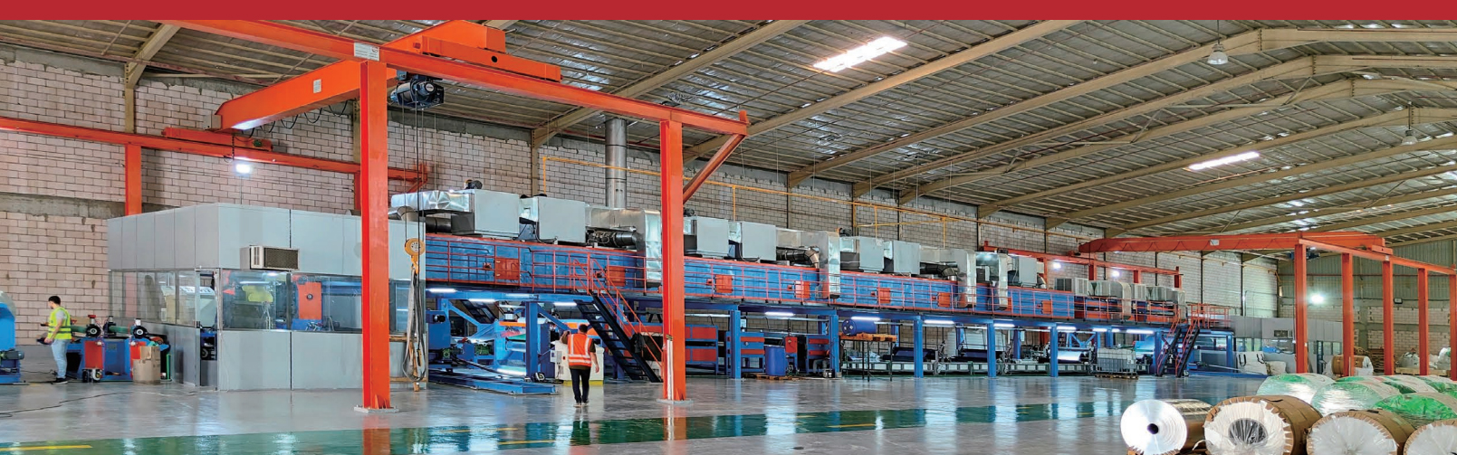 Aluminum Single Color Coating Single Baking Production Line