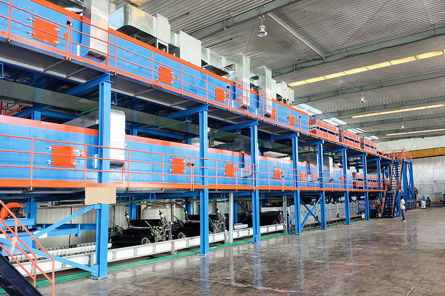 Aluminum Triple Color Coating Double Baking Production Line